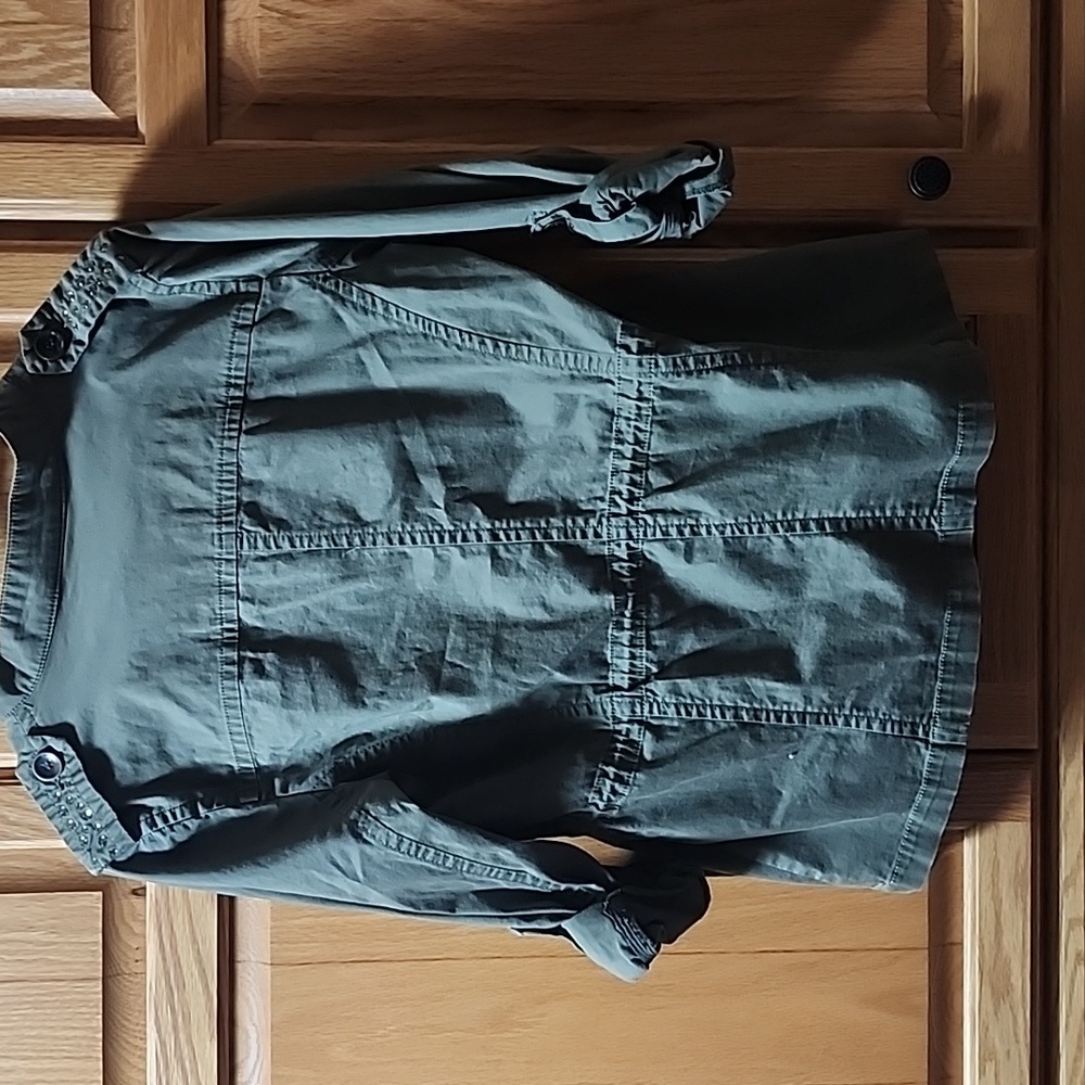 Style & Co. Olive Utility Jacket - Picture 3 of 5